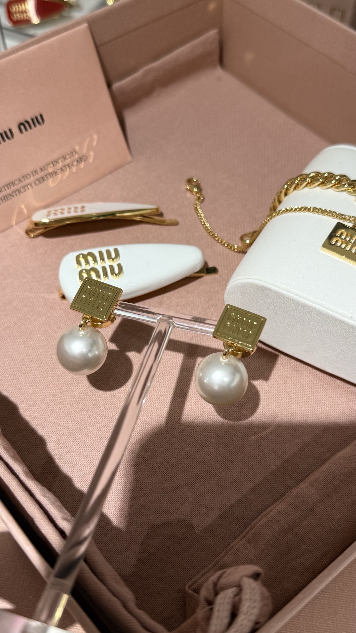 미우미우 귀걸이 60974 Miu Miu Earrings