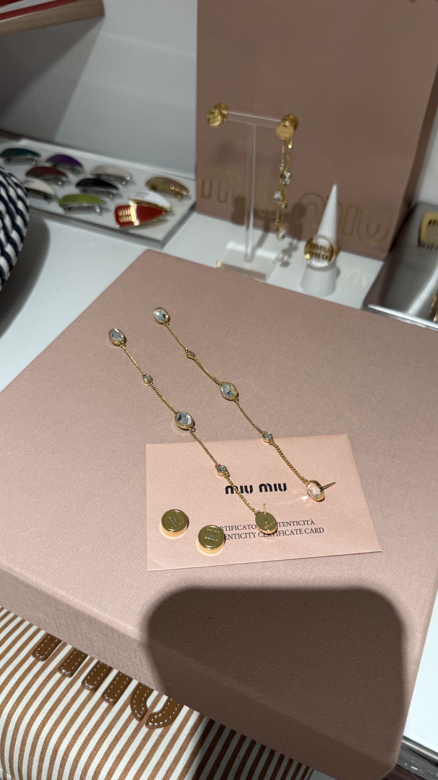 미우미우 귀걸이 135621 Miu Miu Earrings 썸네일 이미지