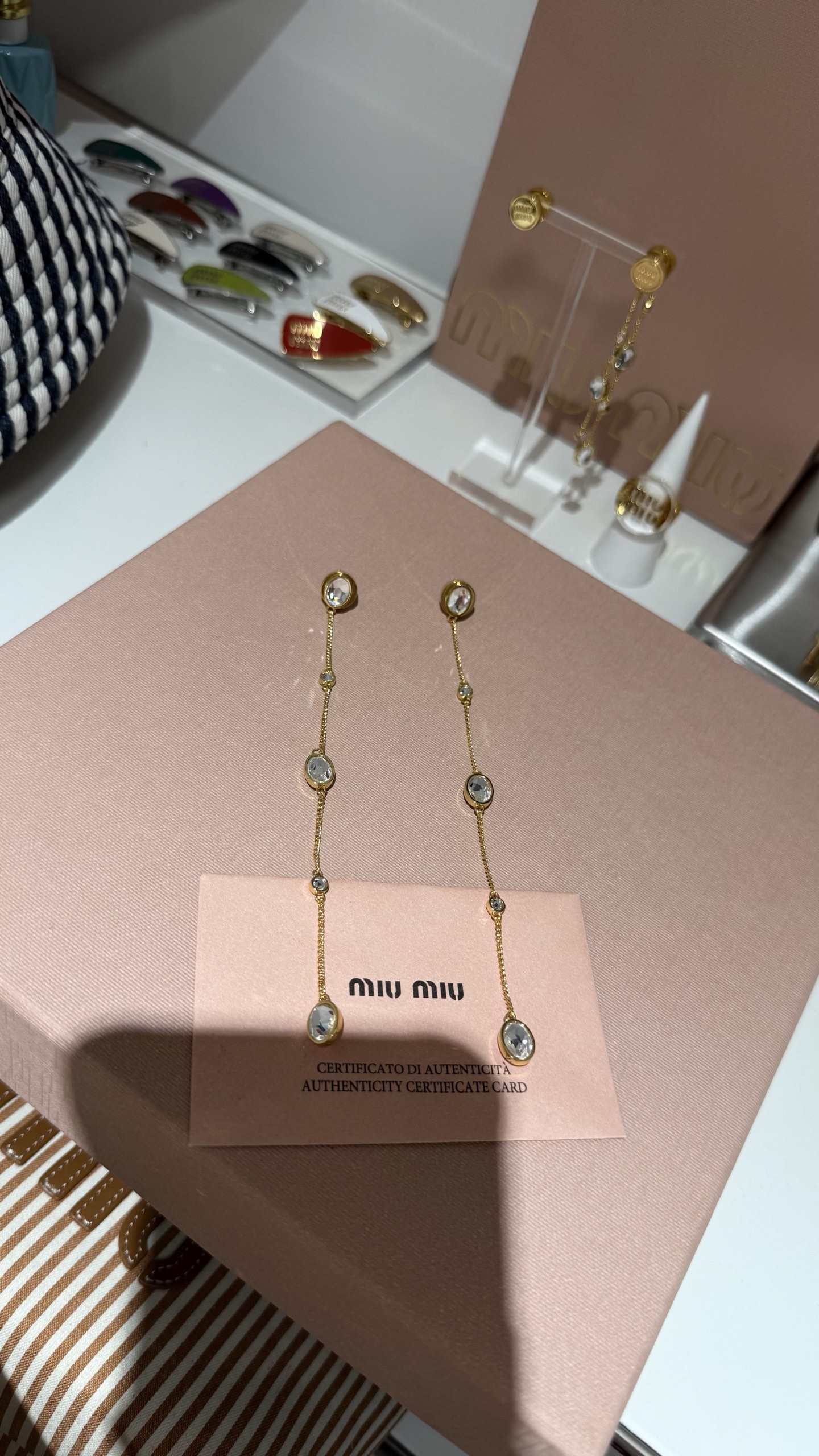 미우미우 귀걸이 135621 Miu Miu Earrings 썸네일 이미지