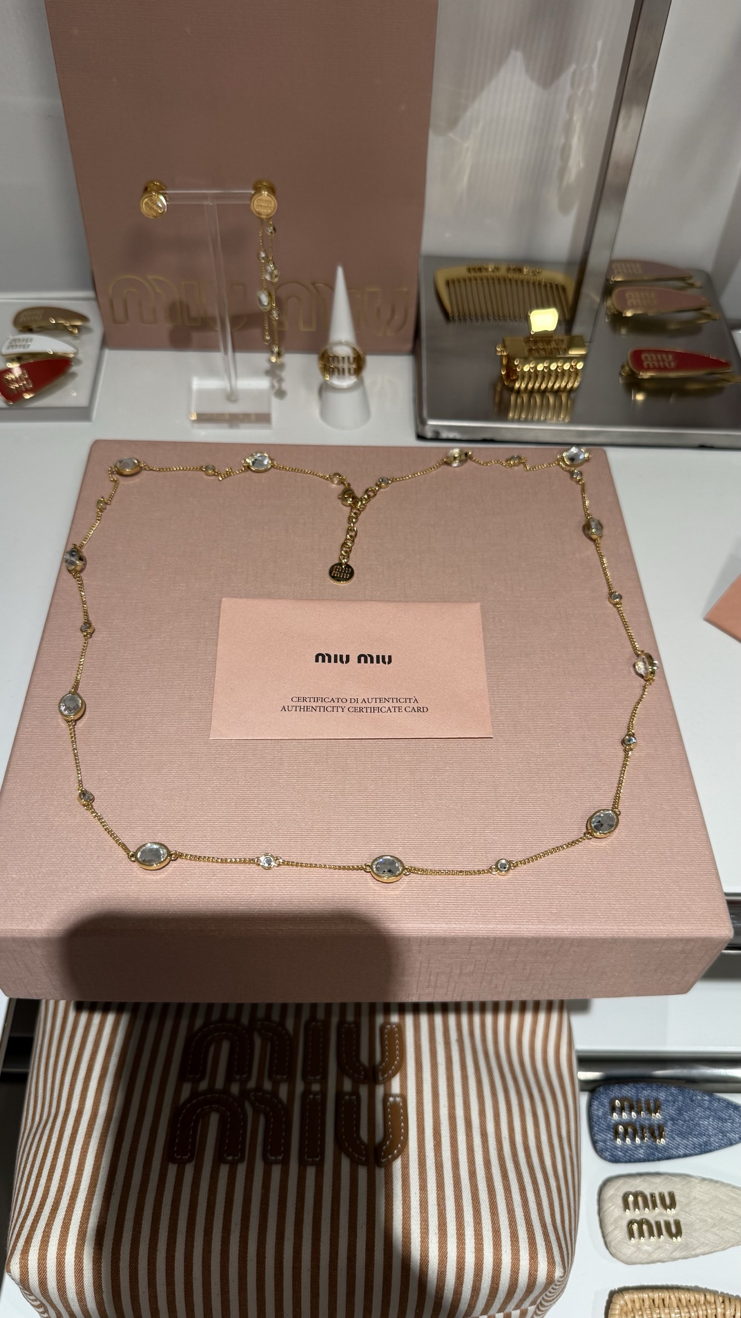 미우미우 목걸이 135625 Miu Miu Necklace