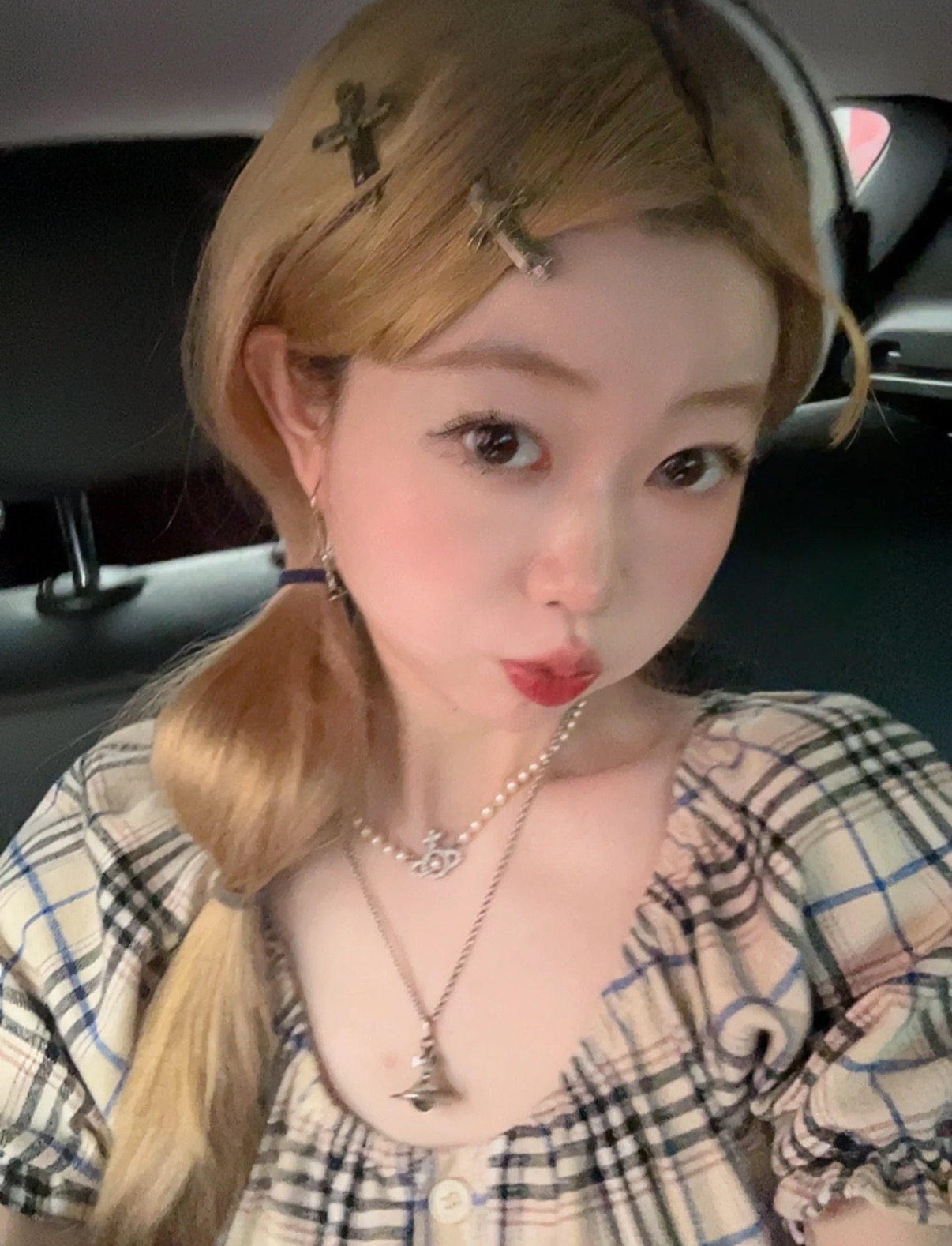 비비안웨스트우드 크리스탈 진주 장식 목걸이 64954 이미지 2