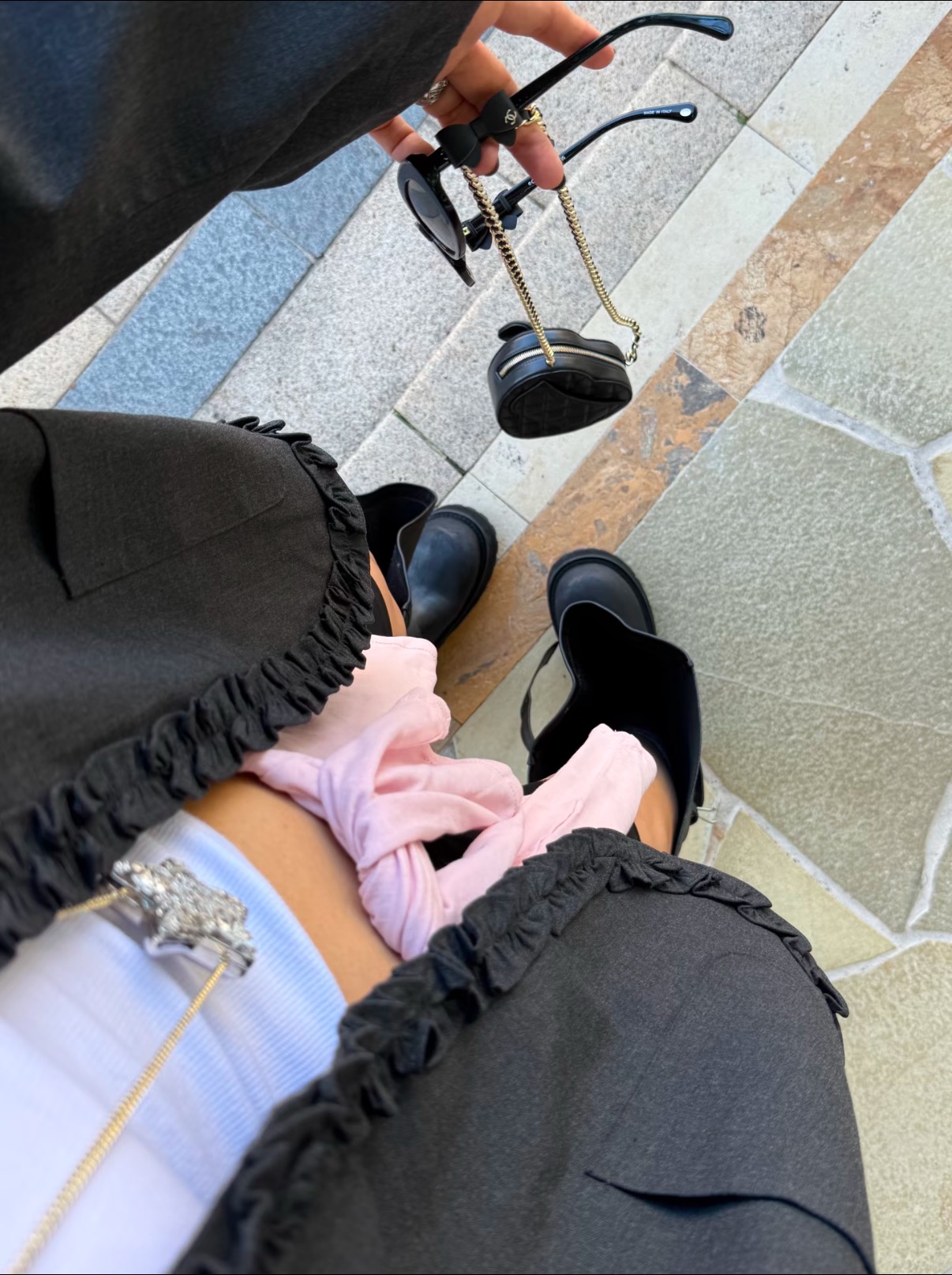 NO:635654,Exquisite and eye-catching little beauty recommended five-pointed star bag necklace, necklace, Cartier high-end jewelry19860909精致又吸睛的小漂亮推荐 五角星包包项链,,necklace,卡迪亚高端饰品,Jewelry