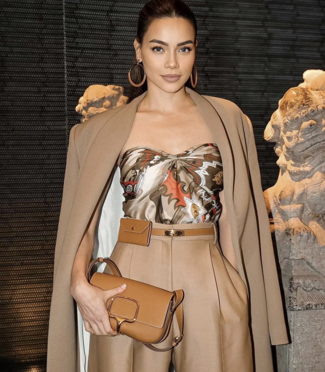 Hermès Butt bag Della Cavalleria22cm epsom golden brown