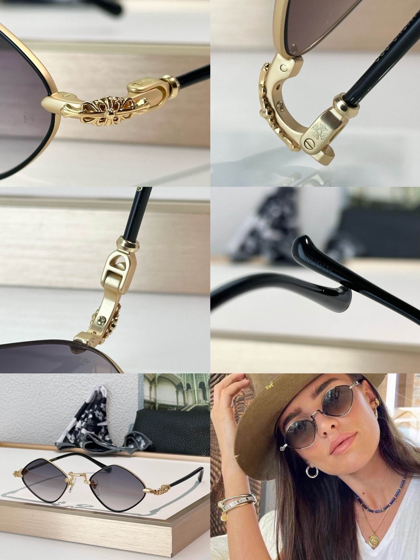 Chrome Hearts Sunglasses DIAMOND