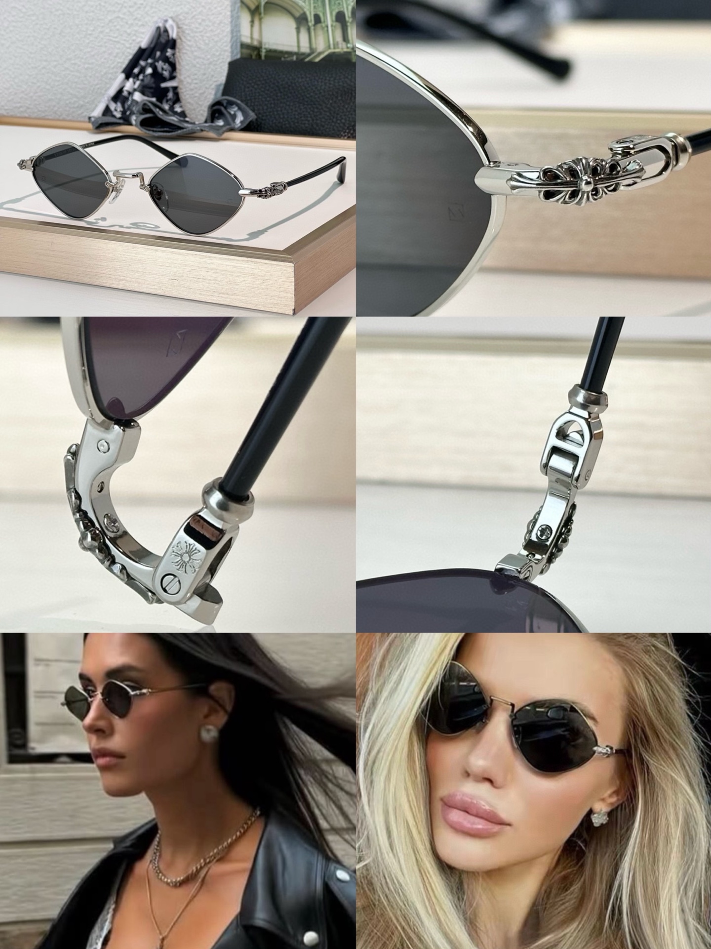 Chrome Hearts Sunglasses DIAMOND