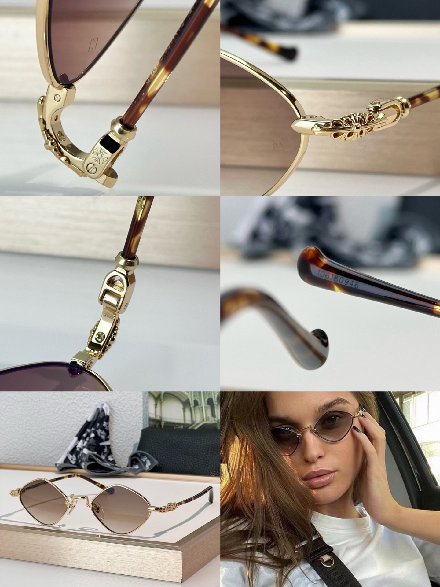 Chrome Hearts Sunglasses DIAMOND