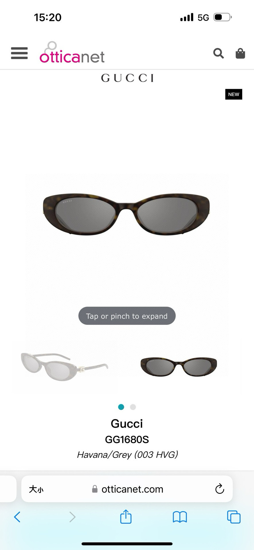 Designer Sunglasses GG1680S