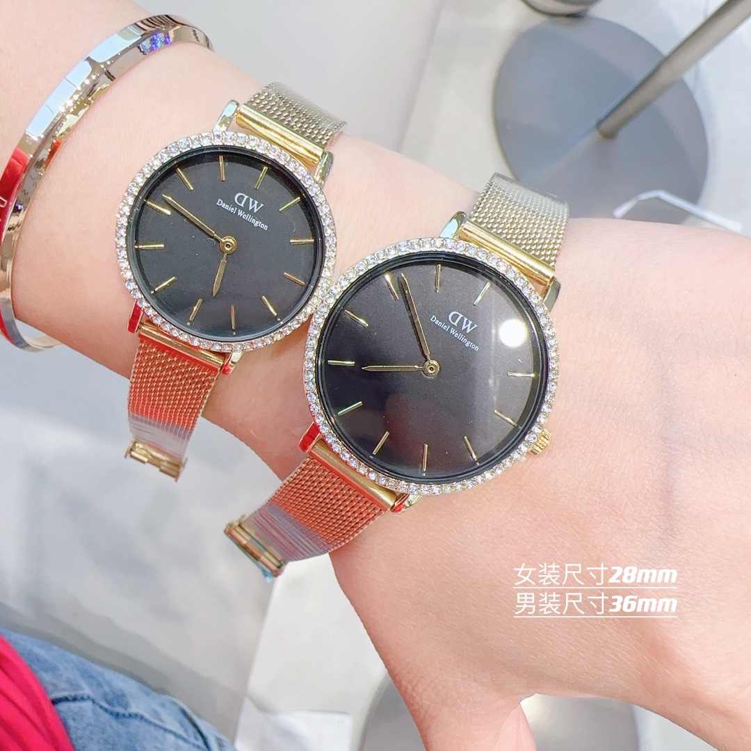 Exclusive 2024 Daniel Wellington Web Belt Watch for Couples: Graceful & Special. - 图片 2