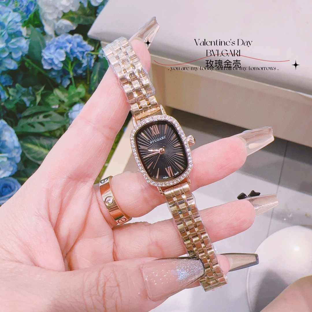 Bvlgari Bvlgari Series Women's Watch, Quartz Movement, Gold-Tone Alloy