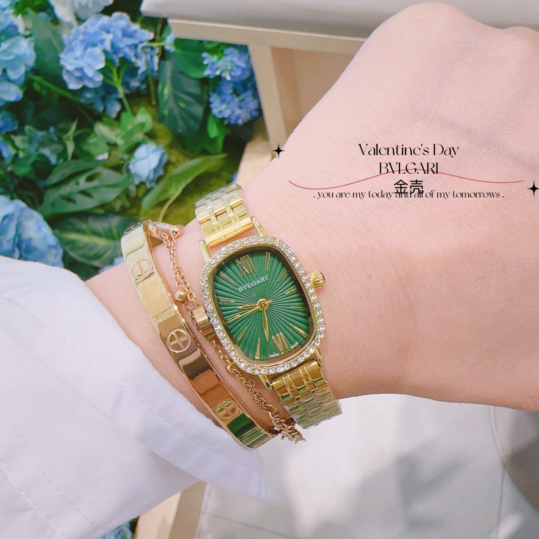 Bvlgari Bvlgari Mini Gold-Tone Ladies Watch with Diamond Accents 6 i1727283526 7565 4