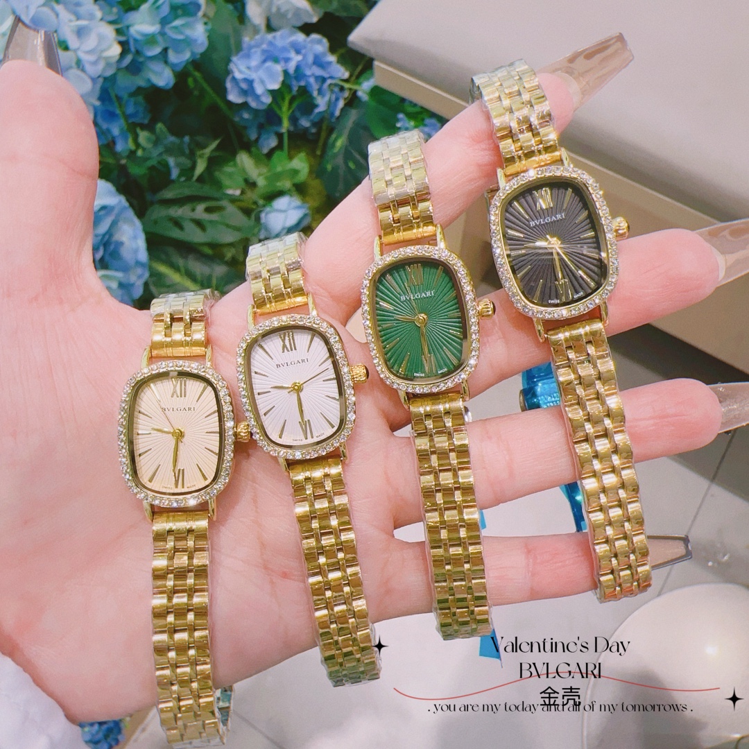 Bvlgari Bvlgari Mini Gold-Tone Ladies Watch with Diamond Accents 10 i1727283526 7767 8