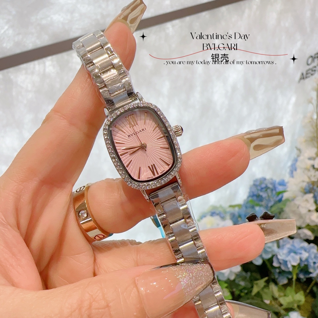 Bvlgari Bvlgari Mini Quartz Watch with Steel Band and Diamond Bezel 2 i1727283790 214 4
