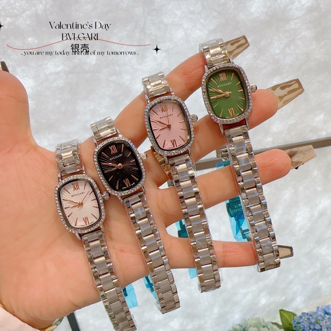 Bvlgari Bvlgari Mini Quartz Watch with Steel Band and Diamond Bezel 10 i1727283790 5240 8