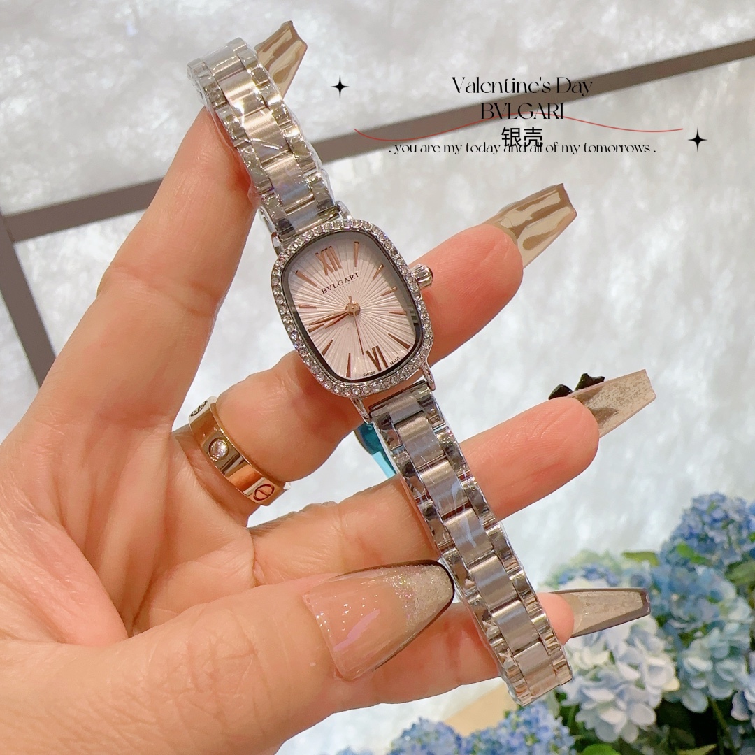 Bvlgari Bvlgari Mini Quartz Watch with Steel Band and Diamond Bezel 4 i1727283790 735 5