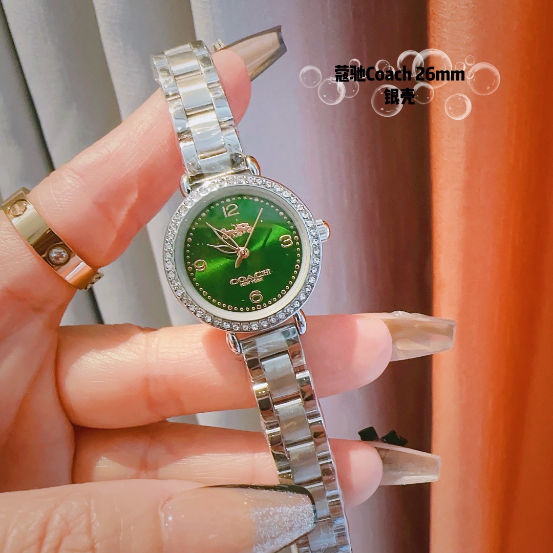New Twilight Belt 100 Coach/Conch CASS-Series Watch with Stone Core and Calf Skin Strap. - 图片 4