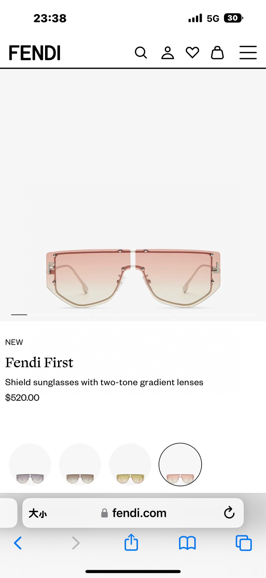 FendiMODEL:FE40096ISIZE:71口1-14