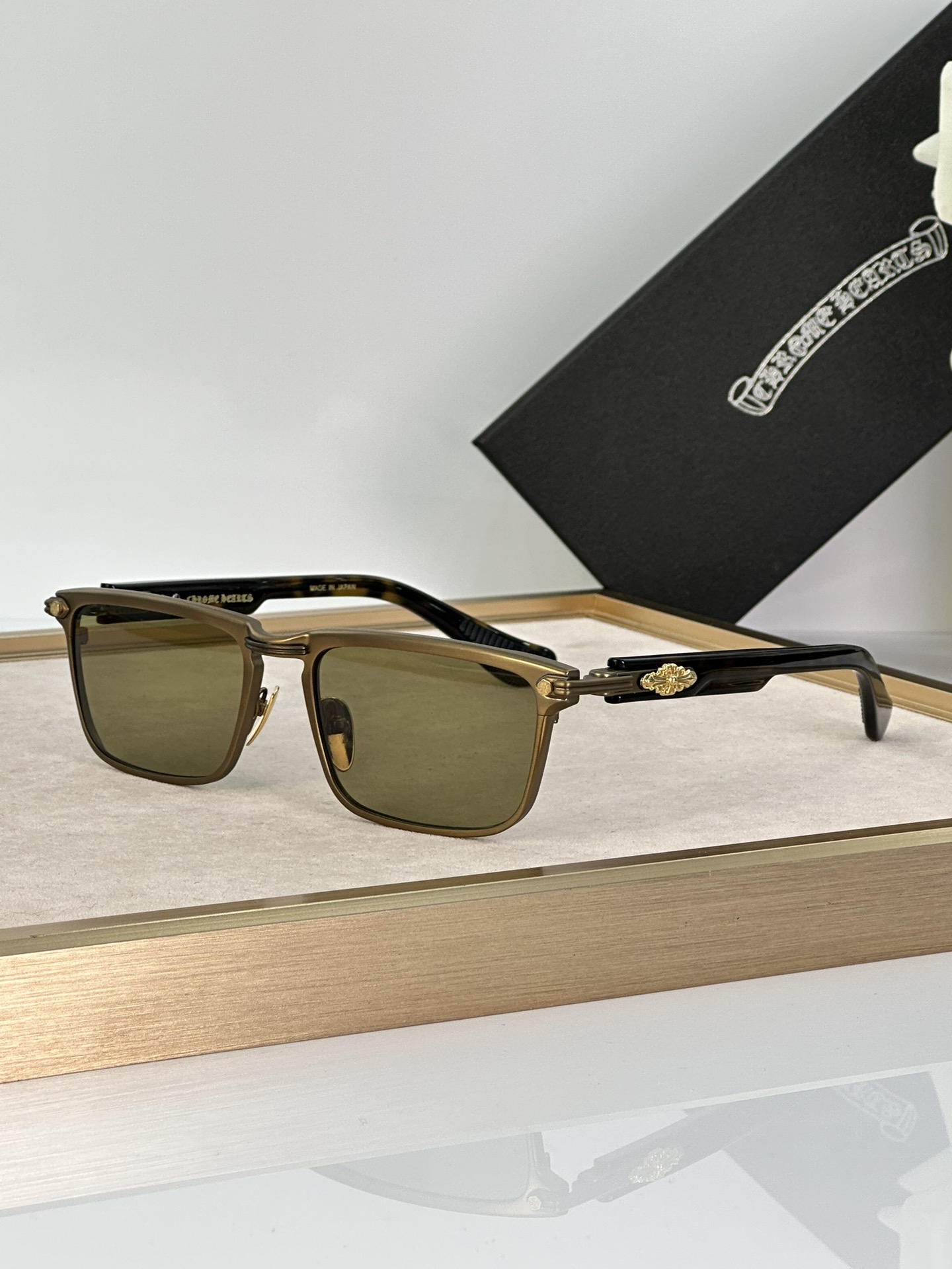 Chrome Hearts Sunglasses Brown Frames for Men and Women, UV Protection 4 i1711274322 8367 6