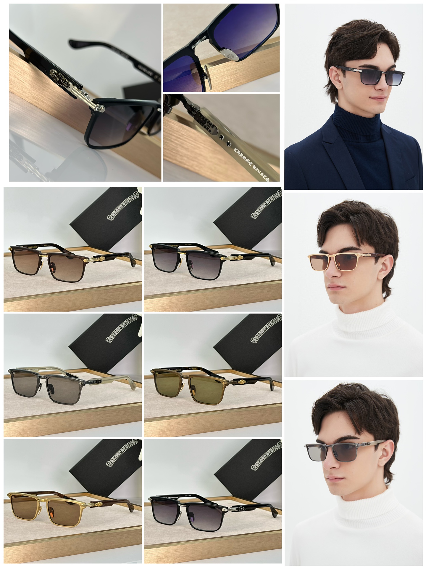 Chrome Hearts Sunglasses - Top Quality Shades with Unique Design