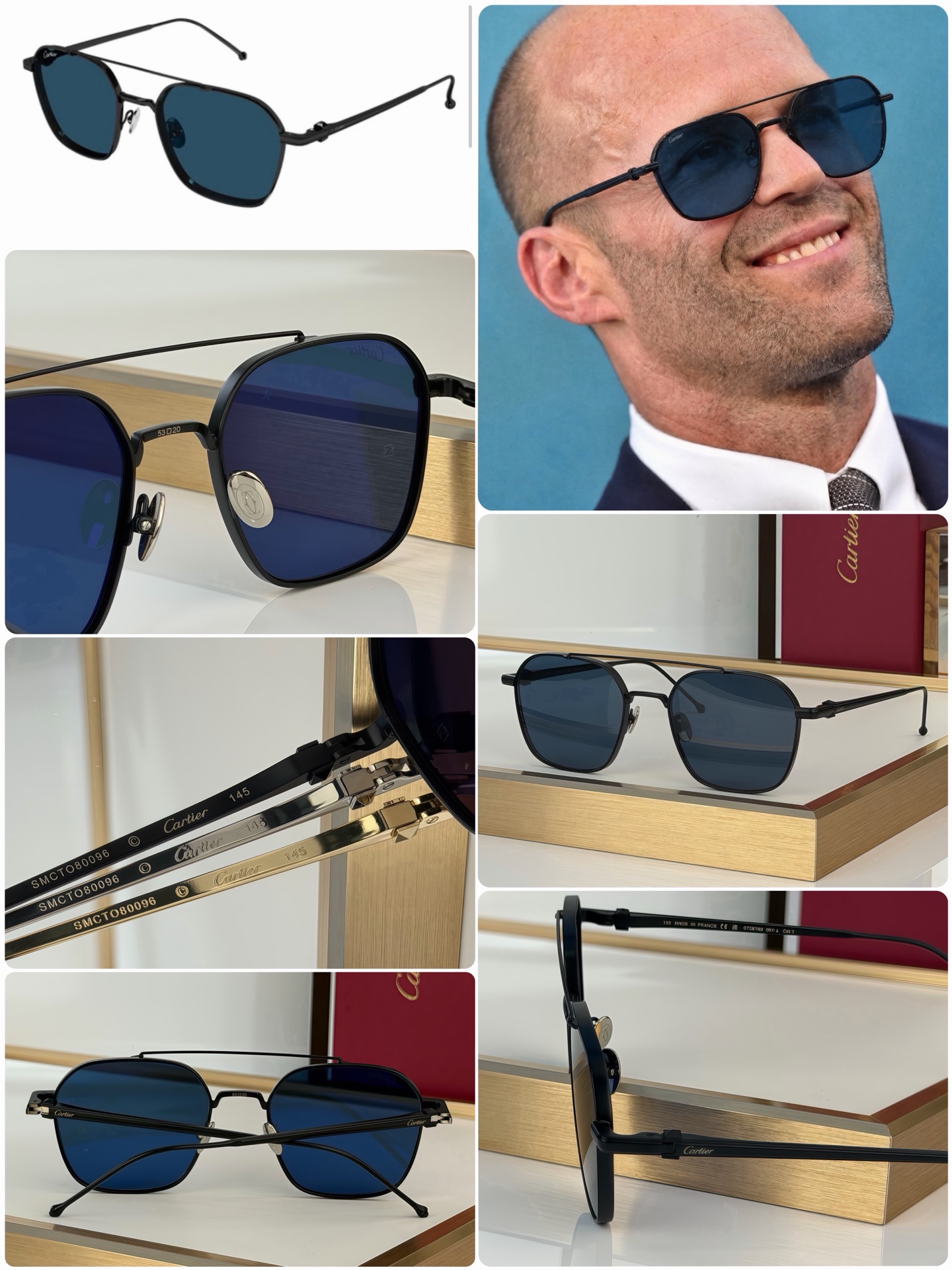 Cartier Première de Cartier CT0618S sunglasses: Inheriting classic aesthetics