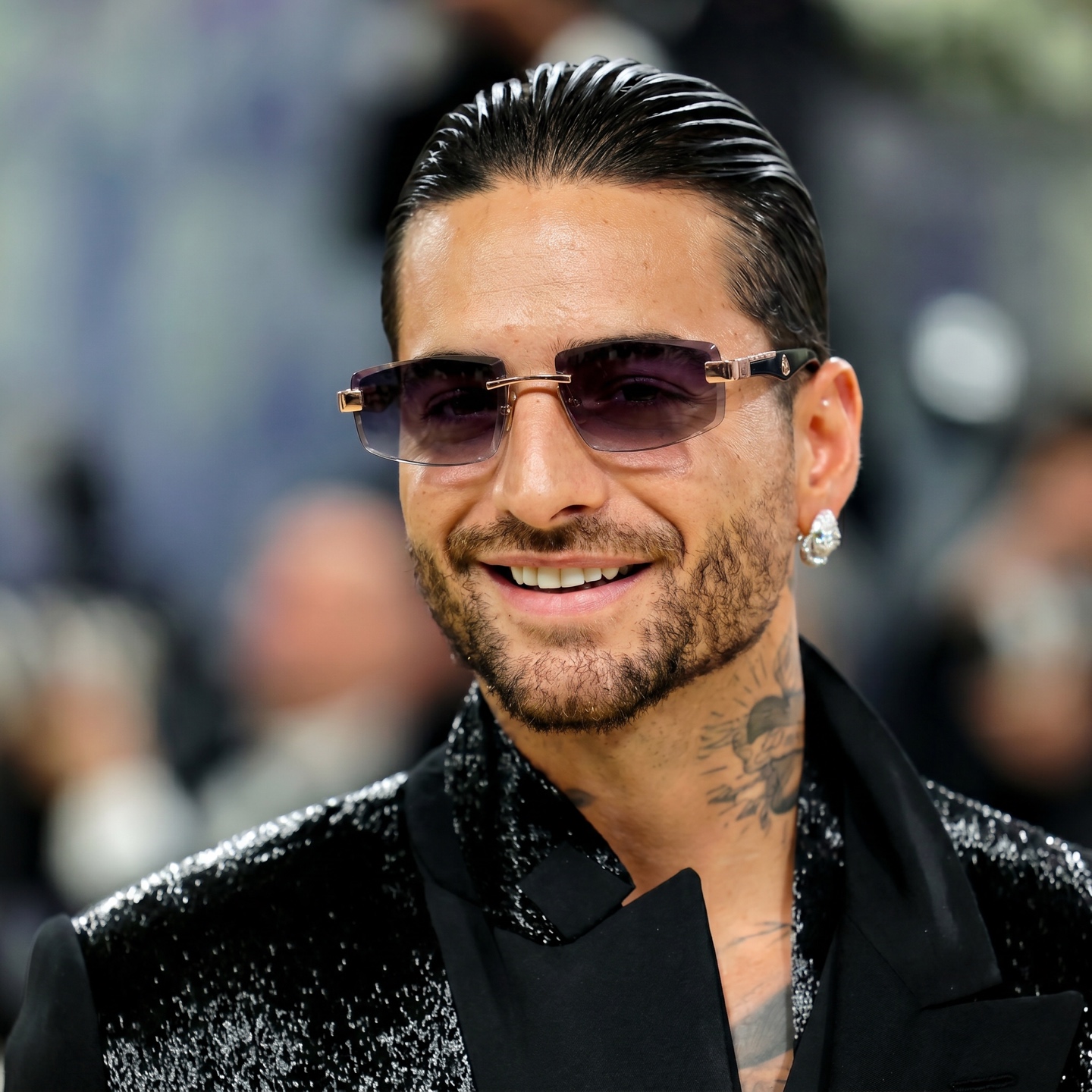 Unknown New MAYBACH Rimless Sunglasses