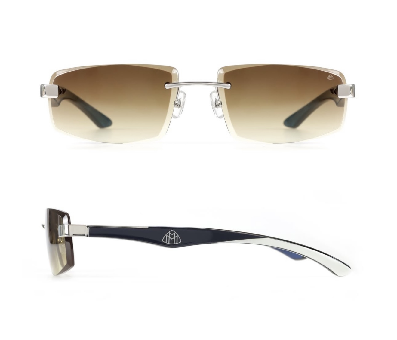 Unknown New MAYBACH Rimless Sunglasses