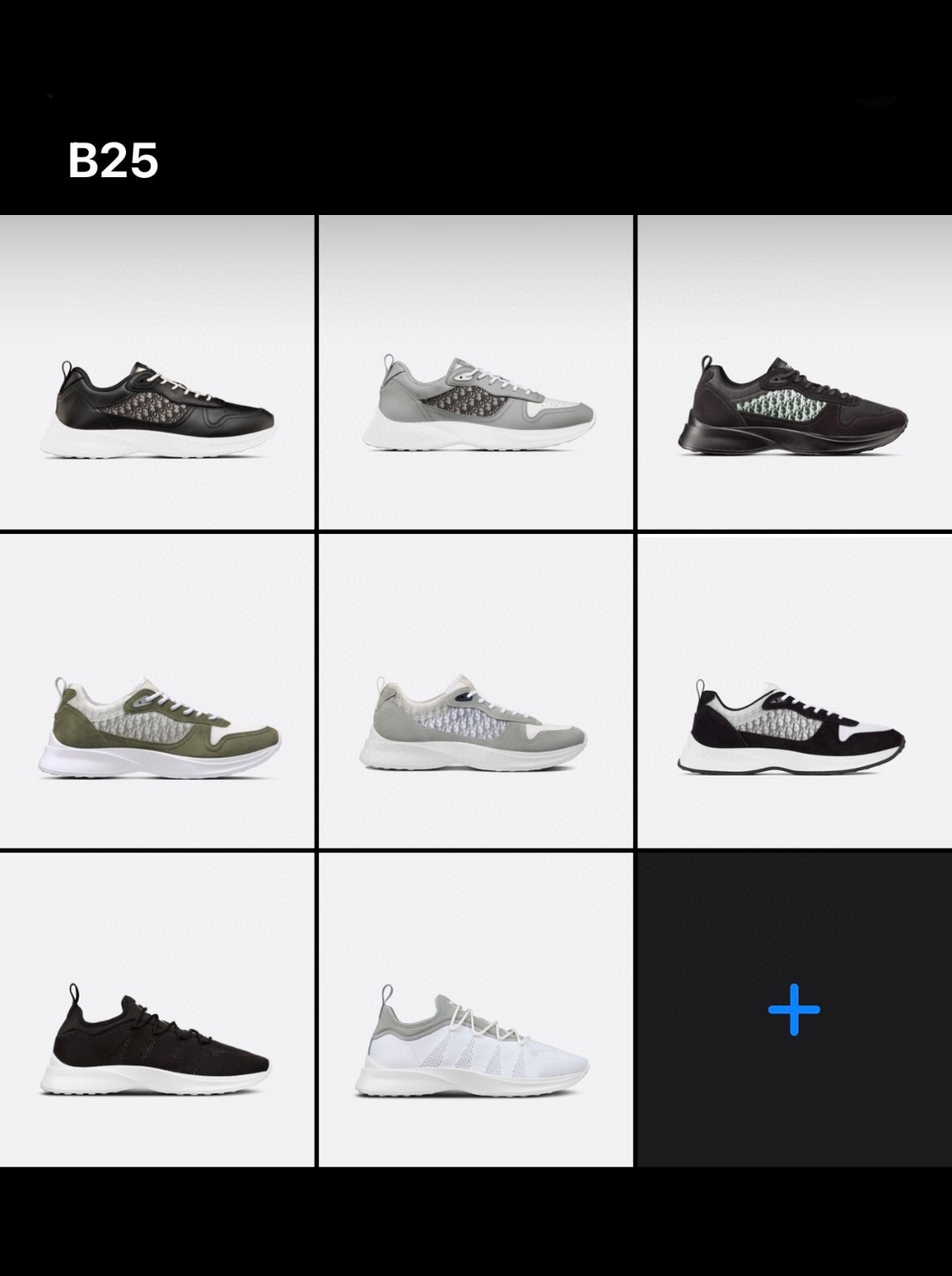 Se están actualizando nuevos colores de la serie Dior B25〰️