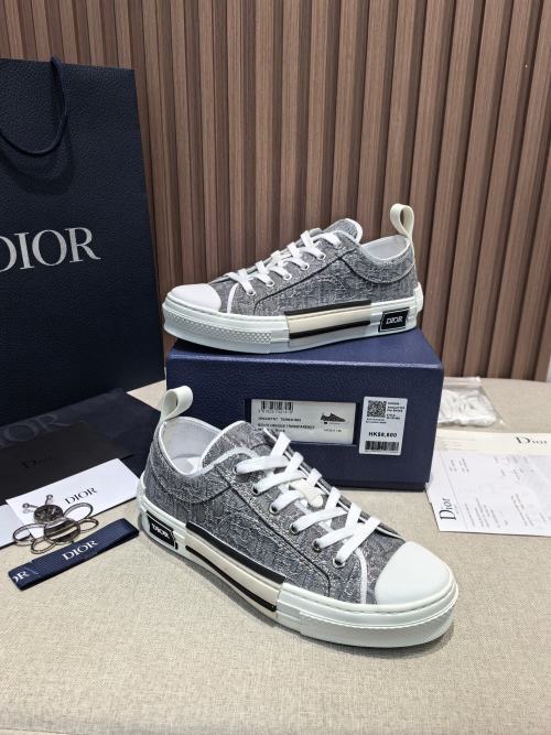 Dior B23 Oblique Canvas Sneakers, High & Low Top Styles Available 1 Dior B23 Oblique Canvas Sneakers, High & Low Top Styles Available