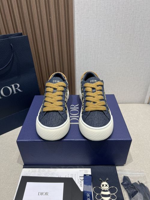 Dior x Denim Tears B33 Oblique Jacquard Sneakers - Limited Edition 1 Dior x Denim Tears B33 Oblique Jacquard Sneakers - Limited Edition