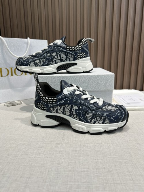 Dior Chrono Women's Sneakers White and Black Mesh, Leisure Sports Dad Shoes 1 Dior Chrono Women's Sneakers White and Black Mesh, Leisure Sports Dad Shoes