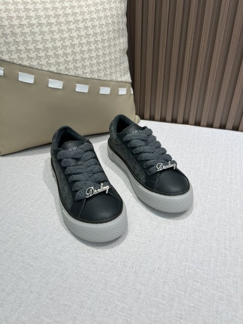 Dior B33 Denim Tears Collab Sneakers Navy Oblique Jacquard with Suede Details 1 Dior B33 Denim Tears Collab Sneakers Navy Oblique Jacquard with Suede Details