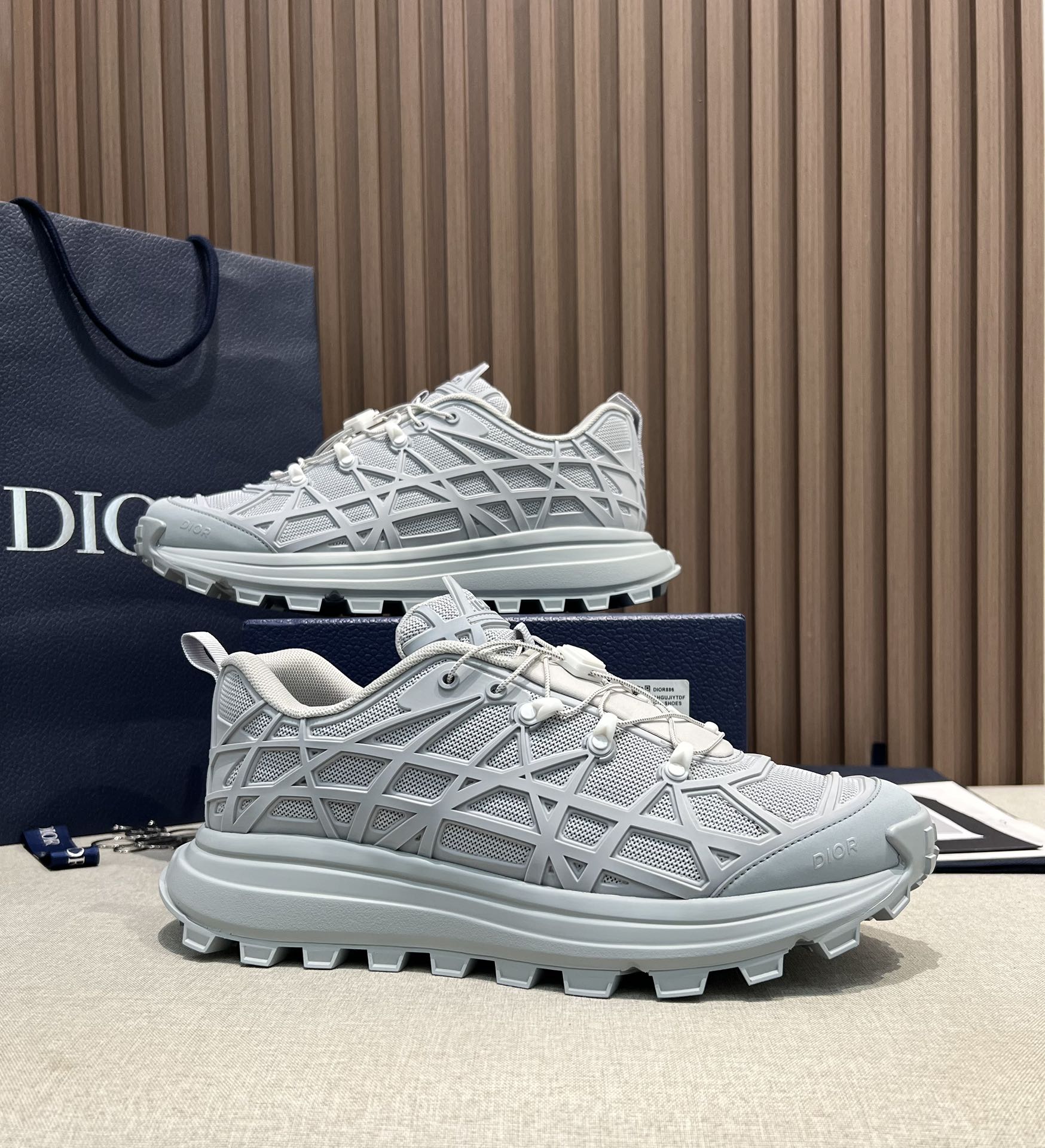 Precio de fábrica p340 @, talla de hombre 👦🏻El último estilo popular de Dior B31, patrón de cordones con patrón de ca…