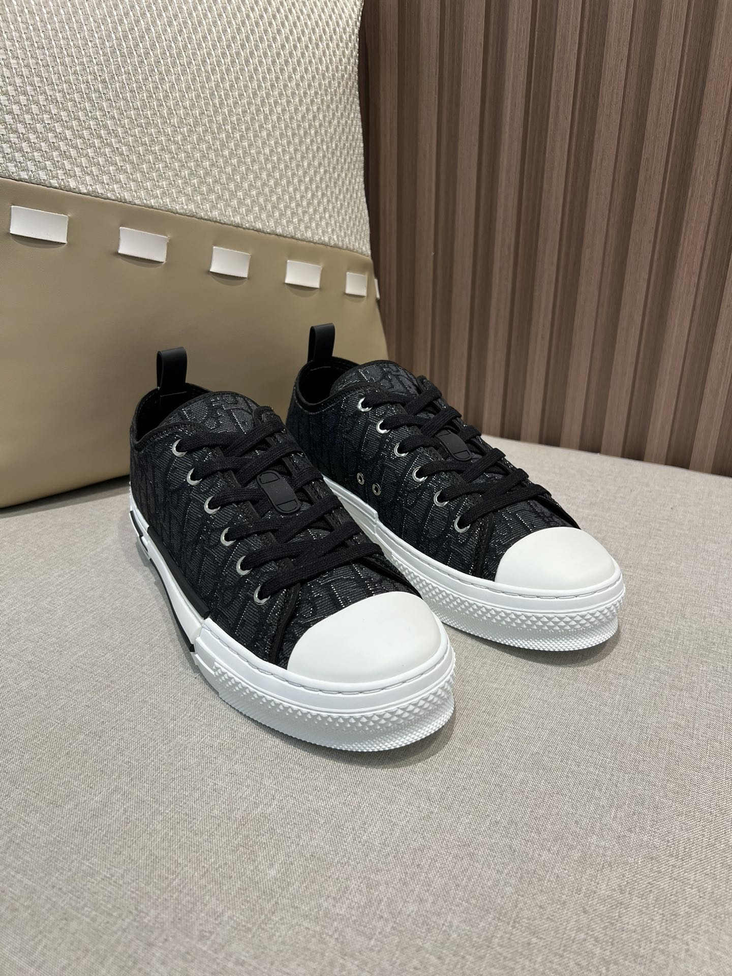 Precio de fábrica p280 @, [Top bajo] Dio * Dior B23 modelo de pareja de la serie clásica, top alto, top bajo, zapatilla…