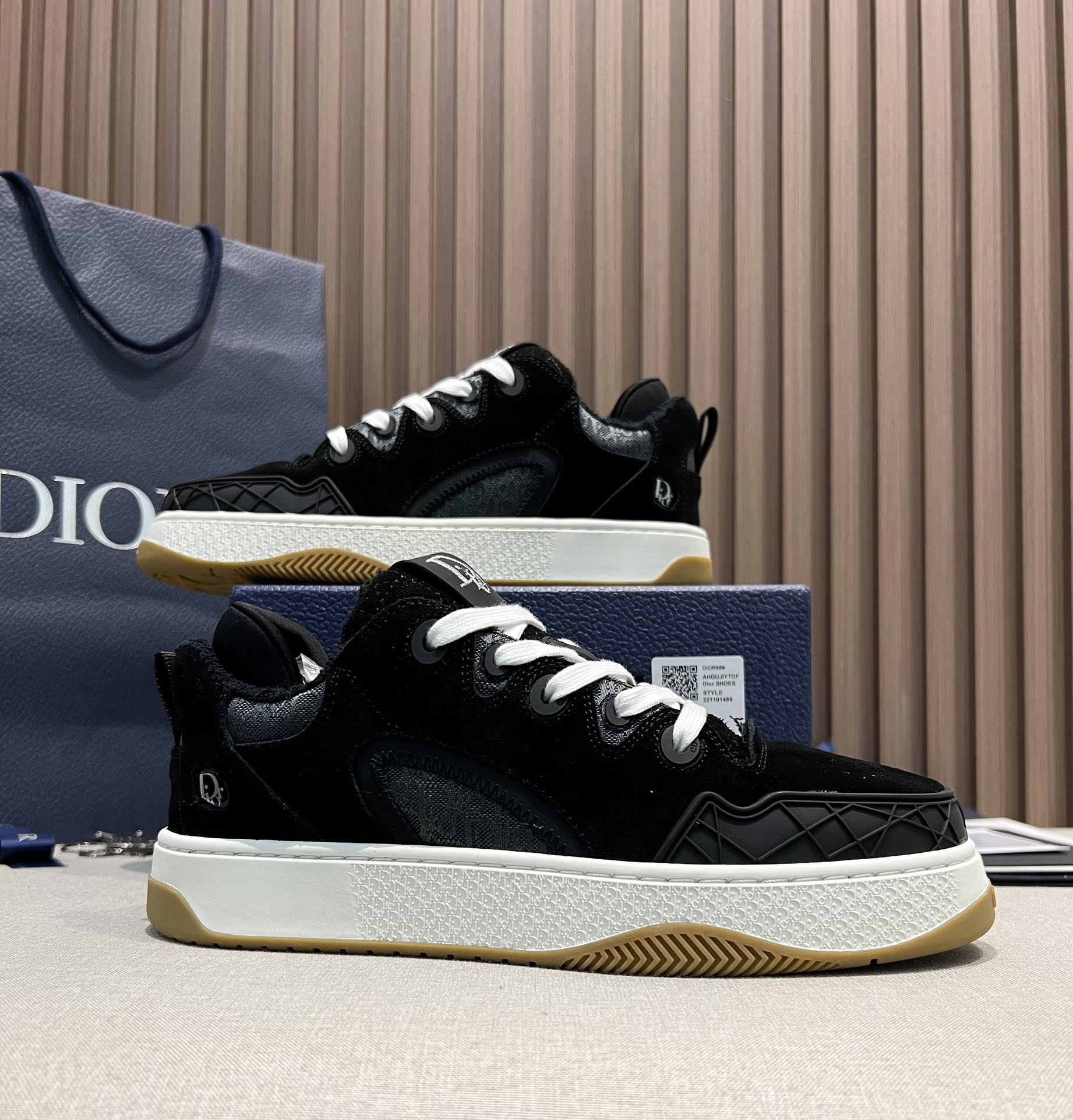 Precio de fábrica p410 @, estilo masculino👦🏻Zapatos de pan serie Dior Dior B9S, calzado deportivo casual, calzado de …