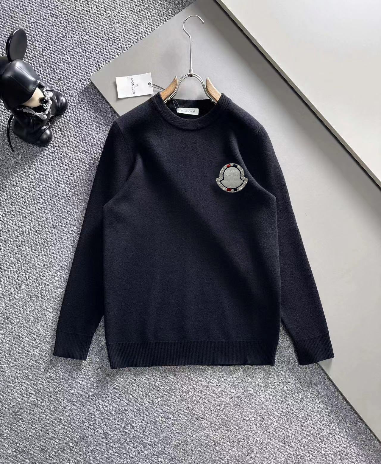 Moncler Clothing Sweatshirts Splicing Fall/Winter Collection Fashion Casual