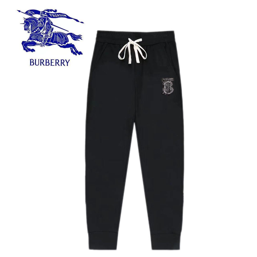 Pantalones casuales nuevos de Burberry para primavera 2024, clásico que nunca pasa de moda, diseño de artesanía en el c…