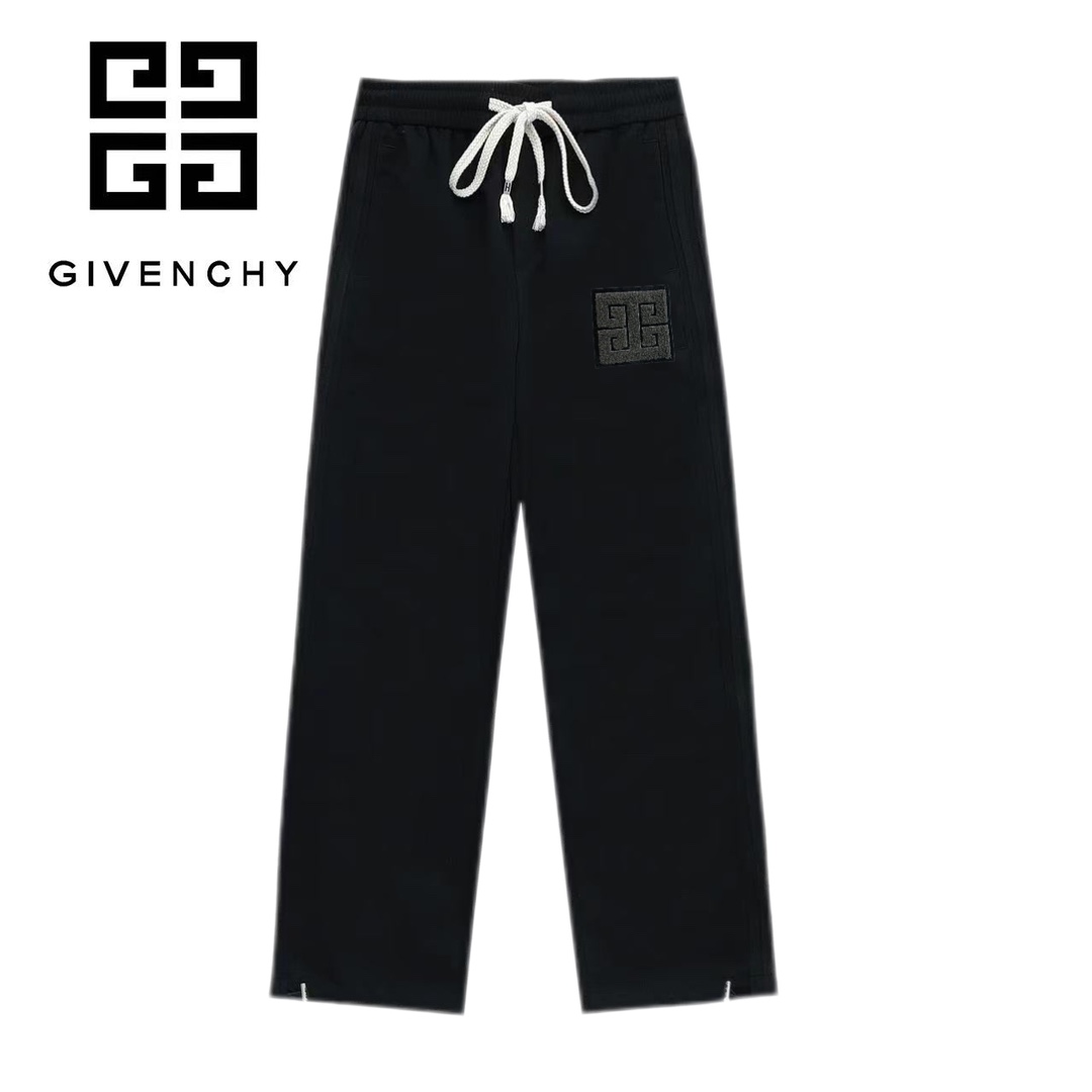 Los nuevos pantalones deportivos informales rectos con cremallera y cremallera de Givenchy no solo tienen la garantía d…