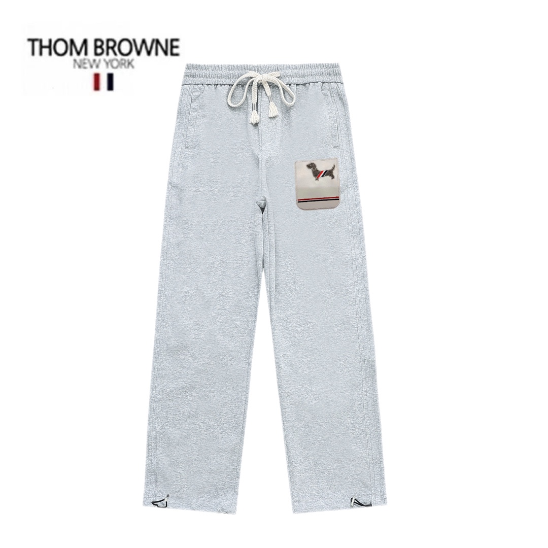 TB nuevos pantalones deportivos de corte recto con cremallera de estilo urbano, no solo con la garantía de alta calidad…