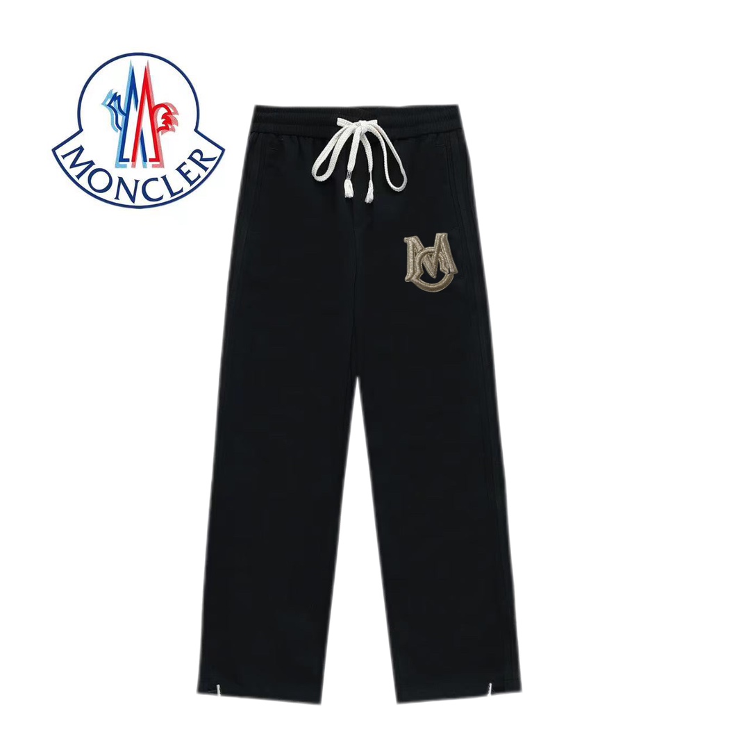 "Moncler~Montclair" Nuevo pantalón deportivo casual de corte recto con cremallera de alta gama. No solo tiene la garant…