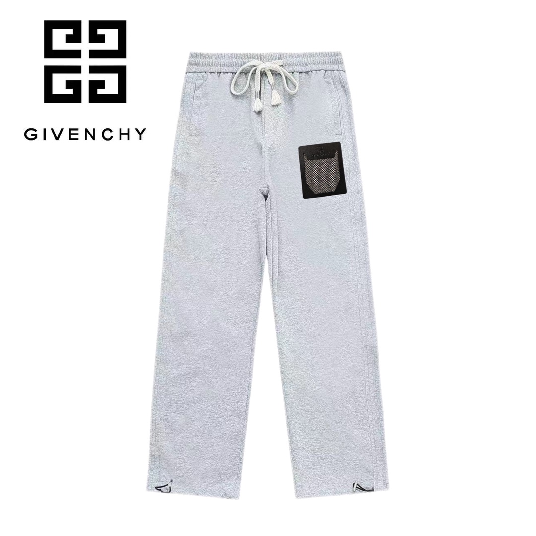 Los nuevos pantalones deportivos informales rectos con cremallera y cremallera de Givenchy no solo tienen la garantía d…
