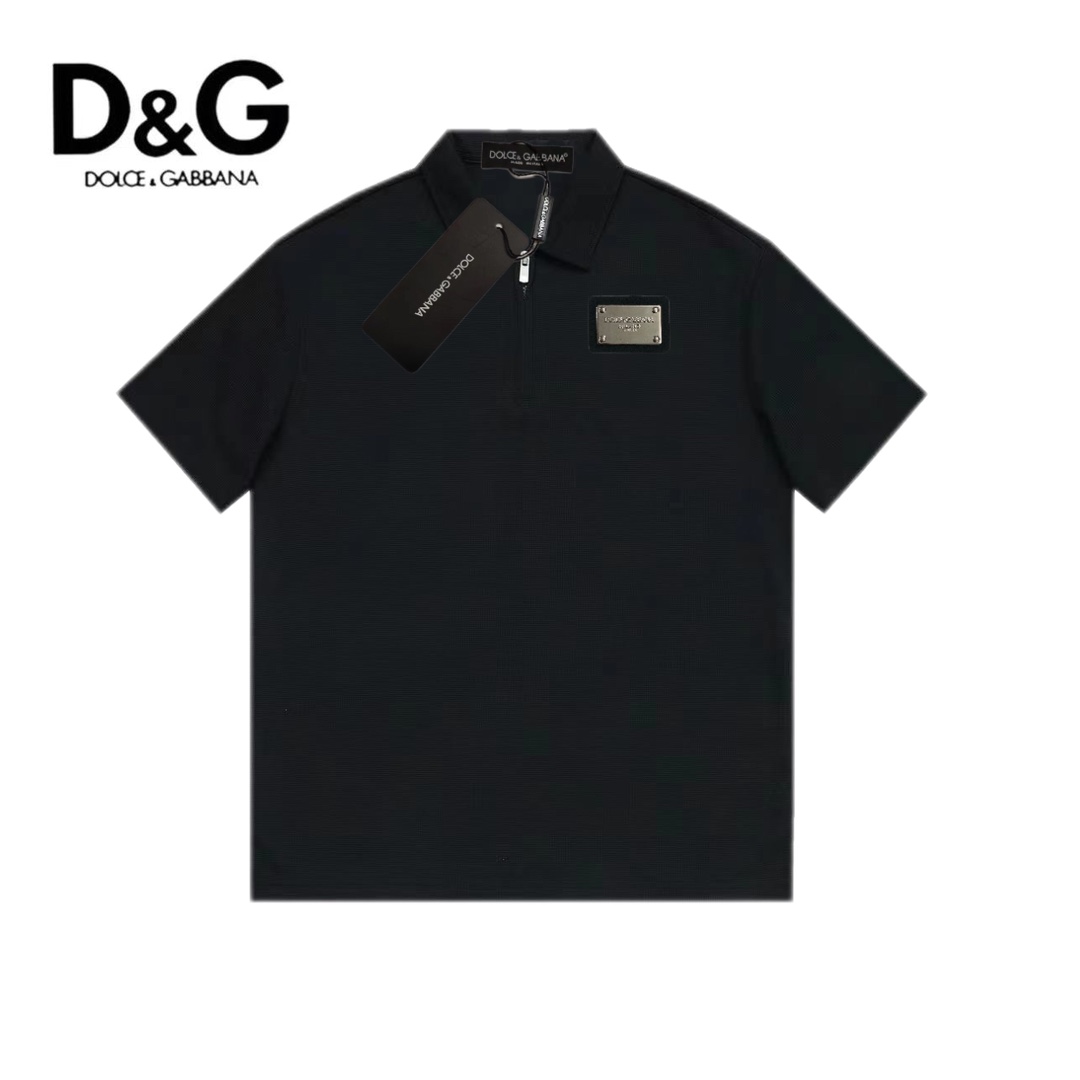 DG corte holgado M-3XL, polo de manga corta con cuello, wafle, etiqueta en manga de dos colores de alta calidad, estilo…