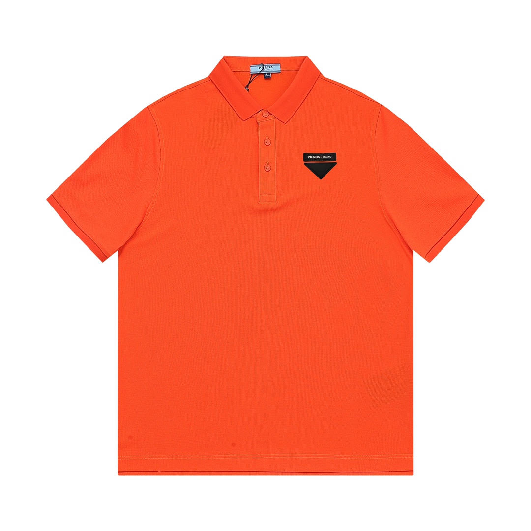 Prada Polo de piqué exclusivo de alta calidad (con tres etiquetas) Canal Moncler de primer nivel, aplasta todas las ver…