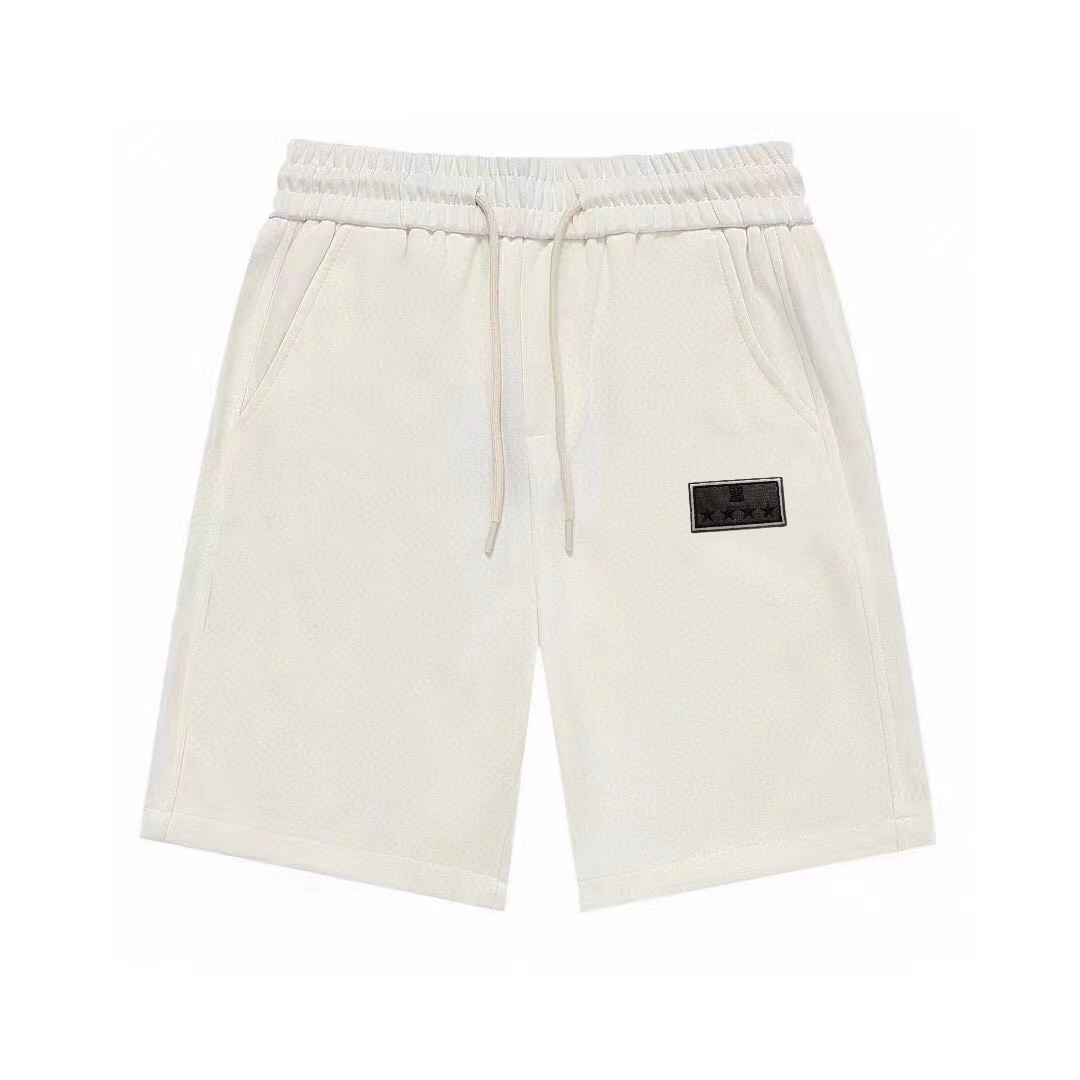 Pantalones cortos de punto informales de nuevo estilo para hombre de Givenchy 24/SS con ribete de bolsillo. El lateral …