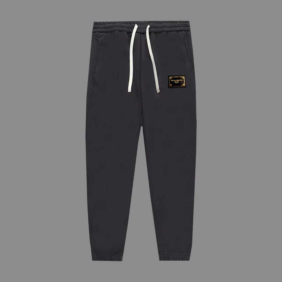 “DW DG 2024 Sports Leisure Pants: Fresh Autumn Style for Couples” - 图片 1