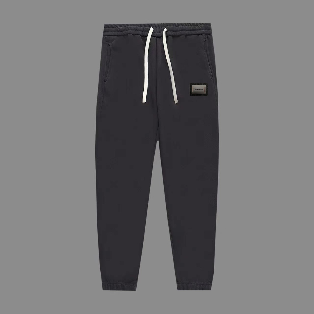 “DW” TB 2024: Stylish Couples Sports and Leisure Pants with Logo Design