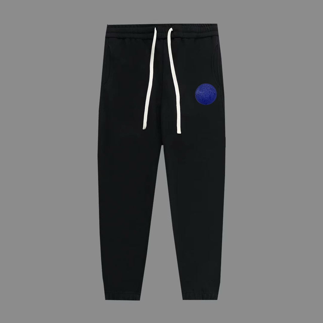 Pantalones deportivos de ocio con logo Versace 2024 de principios de otoño, nuevo estilo, conjunto de pareja,…