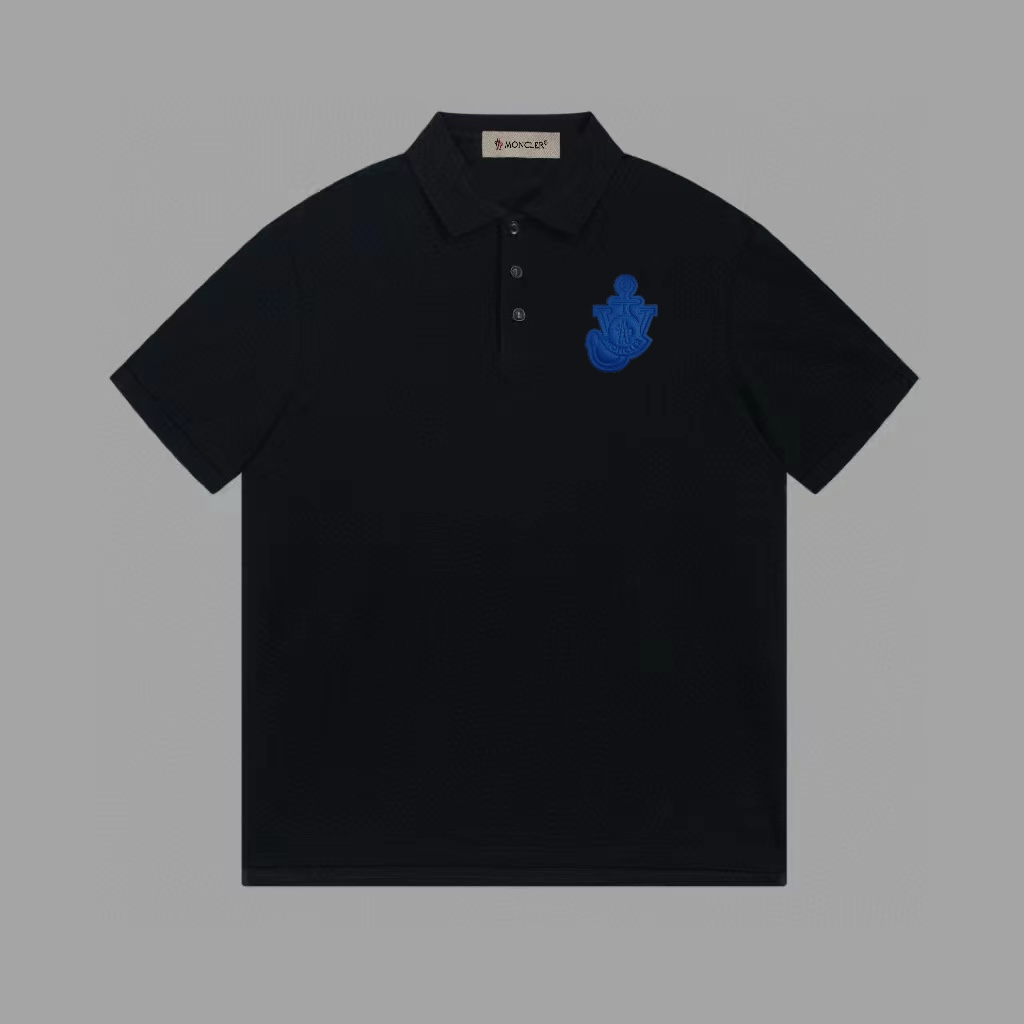 Polo Moncler de alta calidad con tejido piqué (tres etiquetas). Canal exclusivo de Moncler, supera a todas las versione…