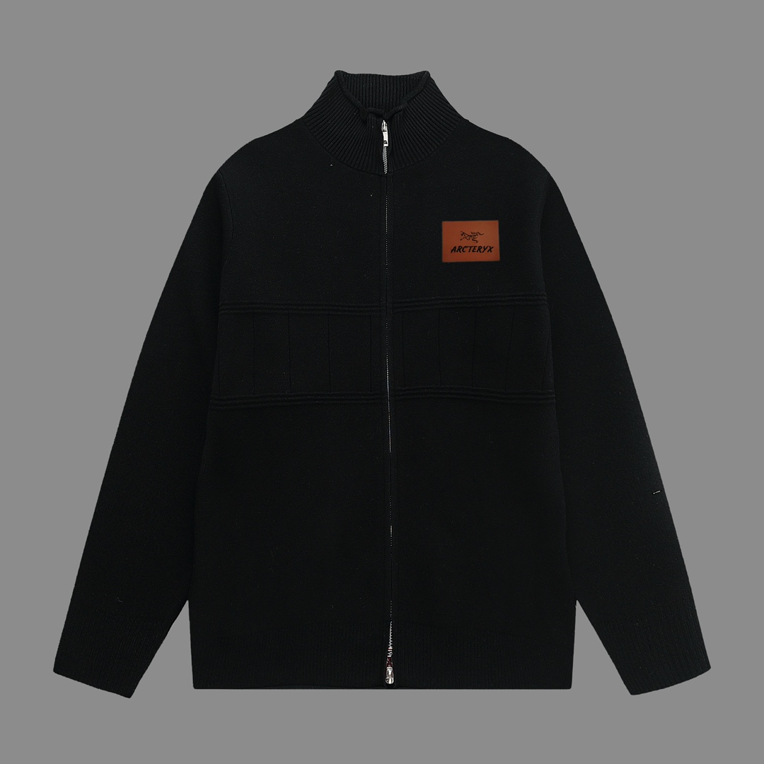 Arc'teryx (los tres estándares) nueva chaqueta de punto con cremallera para otoño e invierno. Artesanía: lana…
