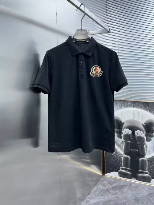 MON*CLER Men's Polo Shirt, Summer New T-Shirt, Short Sleeve, High Quality Fabric