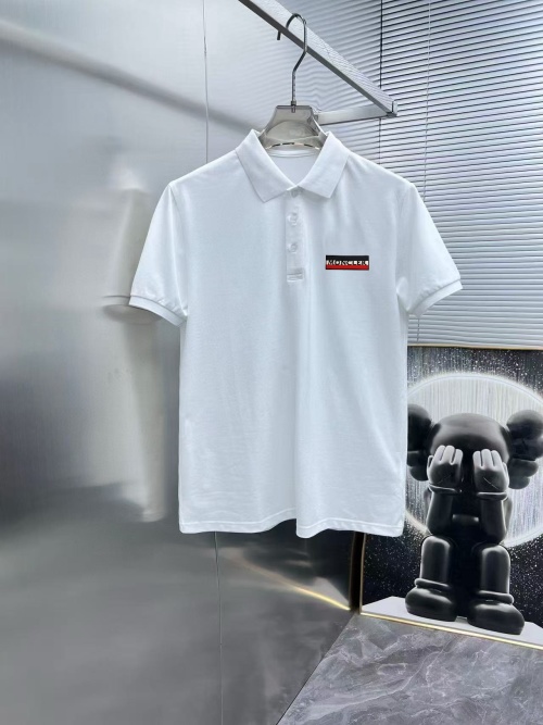 MON*CLER Men's Polo Shirt - Short Sleeve, Breathable Fabric, Casual Fit