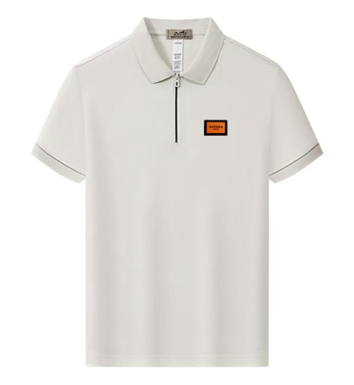 Hermès Men's Polo Shirt - Summer Collection, Breathable Fabric, Stylish Design 1 Hermès Men's Polo Shirt - Summer Collection, Breathable Fabric, Stylish Design